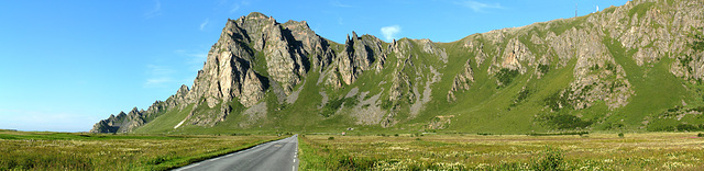 Røyken ridge - leaving Bleik