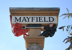 Mayfield Village Sign