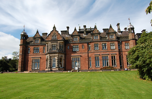 Garden Facade, Keele Hall, Staffordshire