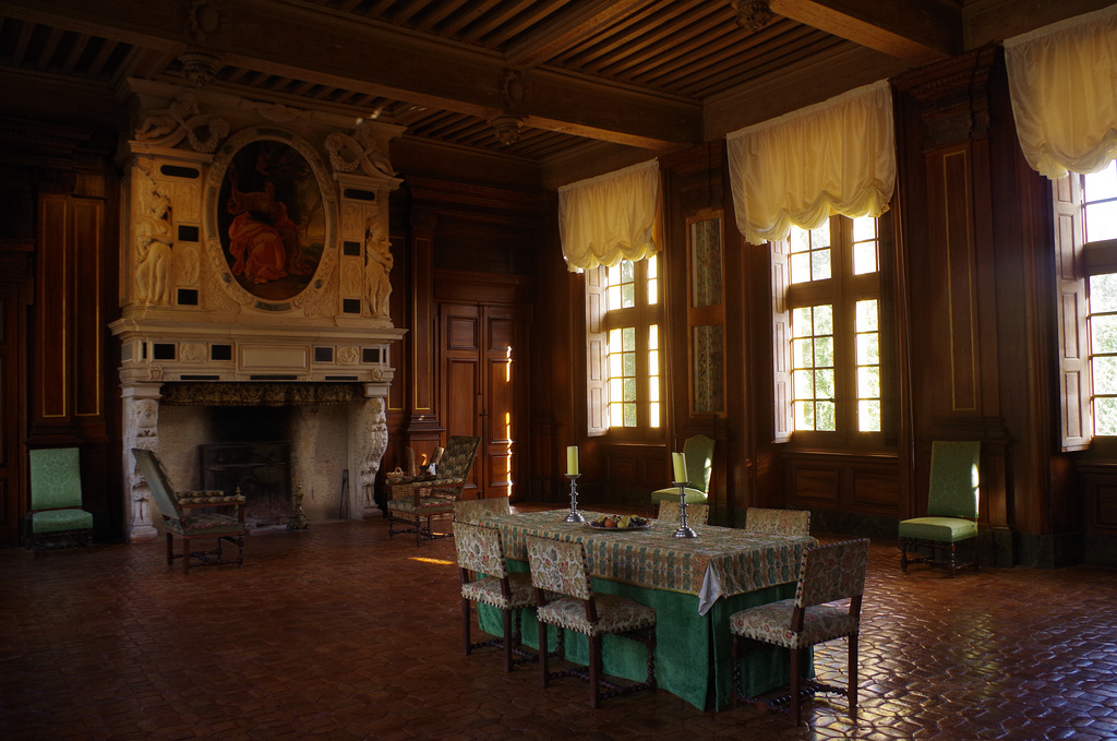 journées du patrimoine 2015 - le château de Fléchères à Fareins (Ain)