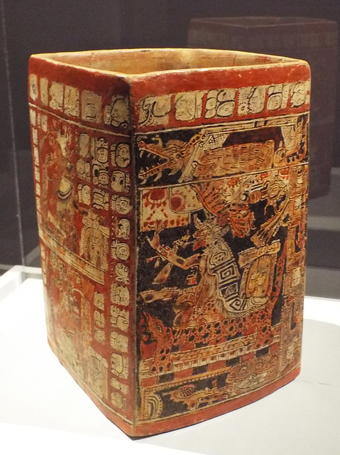 Maya Squared Vessel in the Metropolitan Museum of Art, December 2022