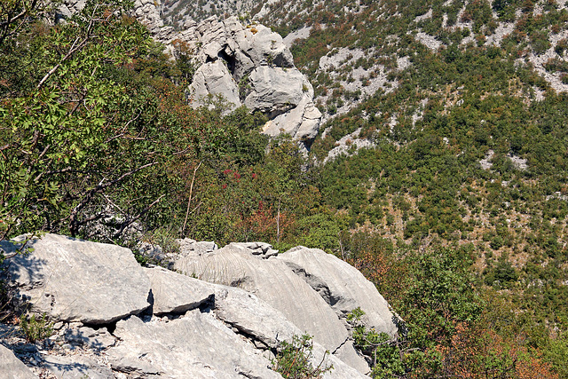 Nationalpark Paklenica - Abstieg von Manita Pec (7)