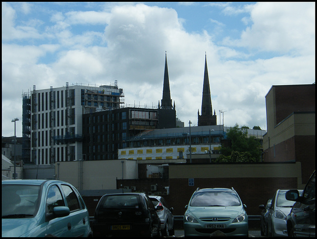 spires amid the carbuncles