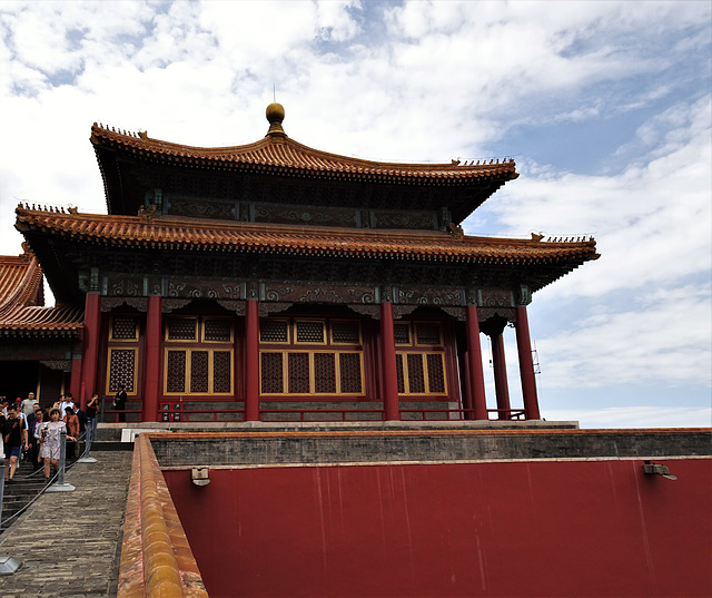 Forbidden City, Meridian Gate, detail_4