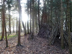 Erbaut von Waldkindergarten Kindern