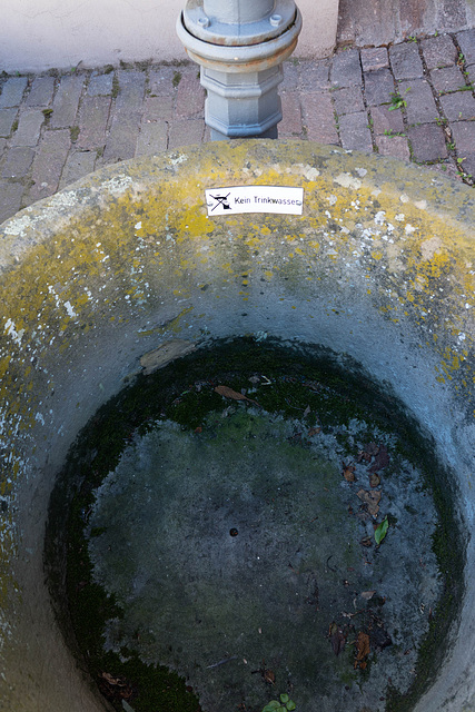 Kein Trinkwasser! Ich hätte es fast nicht gedacht...