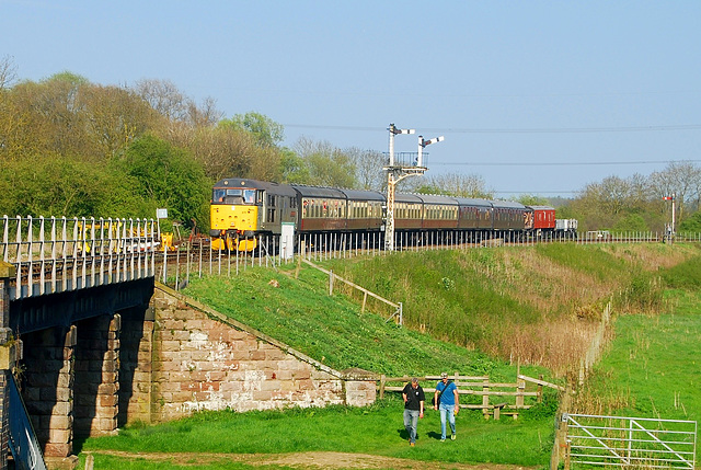 Fences in not Flooded Field