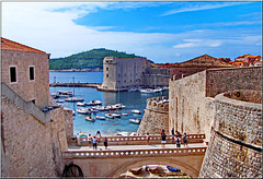 Dubrovnik : il paese fortificato della Croazia