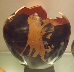 Red Figure Neck Amphora Attributed to the Pan Painter in the Princeton University Art Museum, September 2012