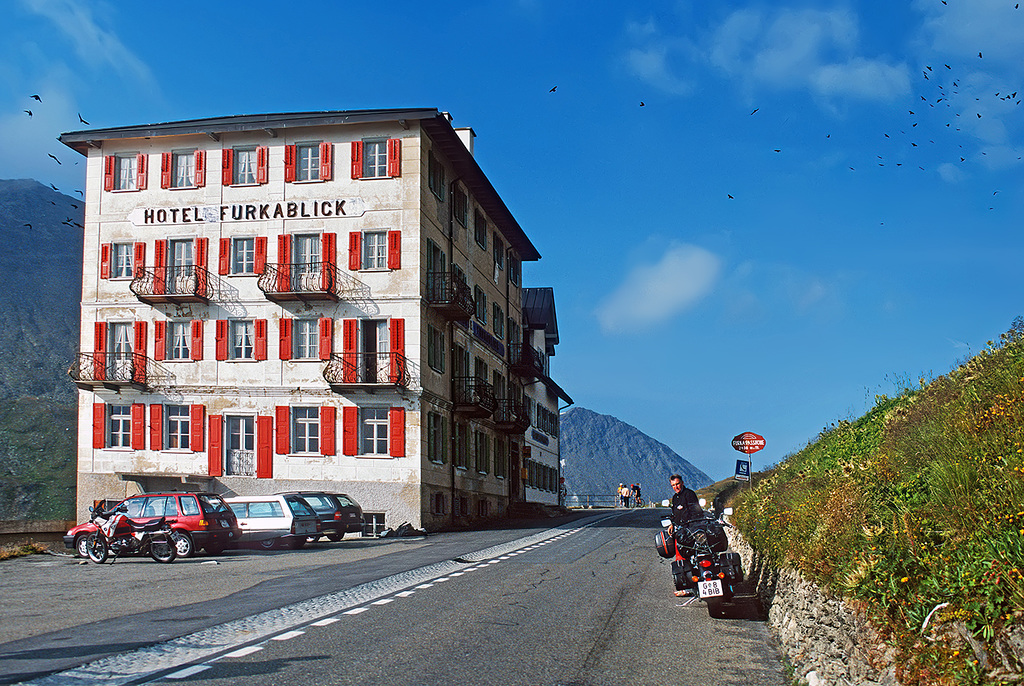 Hotel Furkablick - Furkapass west ramp