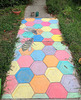 Pandemic chalk: Beehive 2