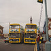 Fylde Borough 52 (TKH 266H) and 49 (TKH 314K) in Blackpool - 3 Oct 1992 (181-32)