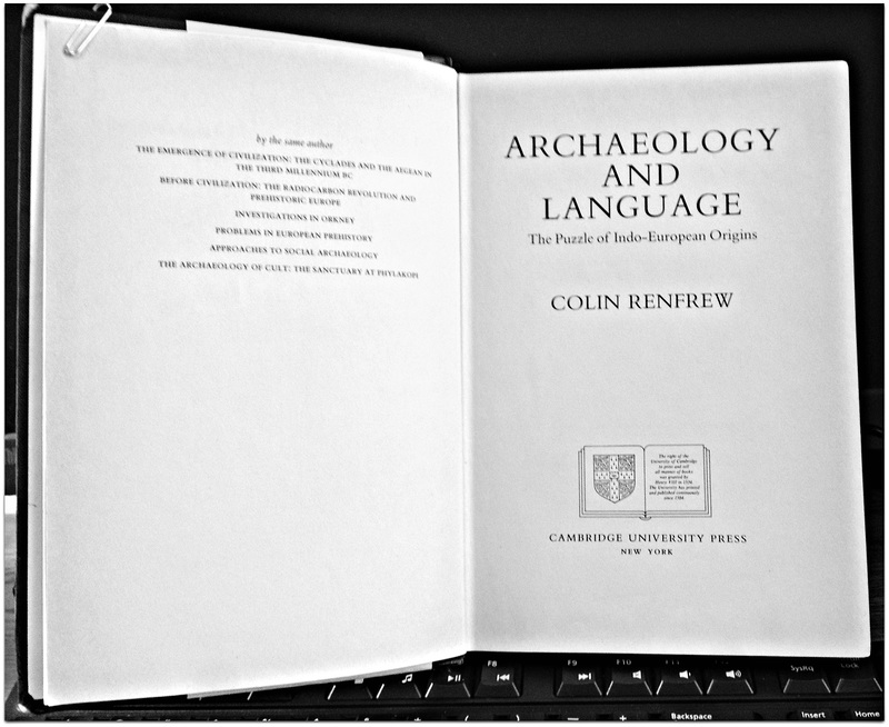 ARCHAEOLOGY AND LANGUAGE