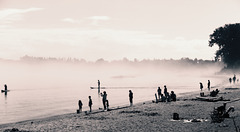 Foggy Beach Day