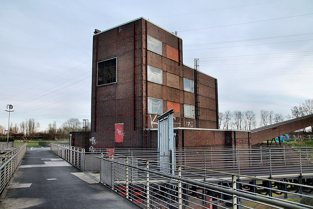 Alte Kohlenmischanlage der ehem. Zeche Nordstern 1/2 (Nordsternpark, Gelsenkirchen-Horst) / 2.03.2024