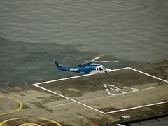 Smooth Landing at the Waterfront Heliport