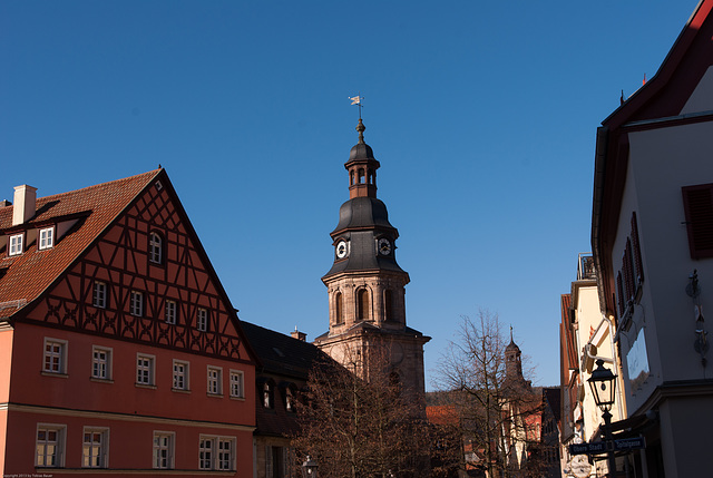 Spitalkirche mit Fachwerk