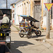 Taxi convoy, Remedios, Cuba
