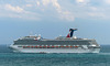 Carnival Conquest leaving Port Everglades - 11 March 2018