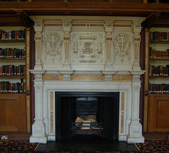 Library Chimneypiece, Keele Hall, Staffordshire