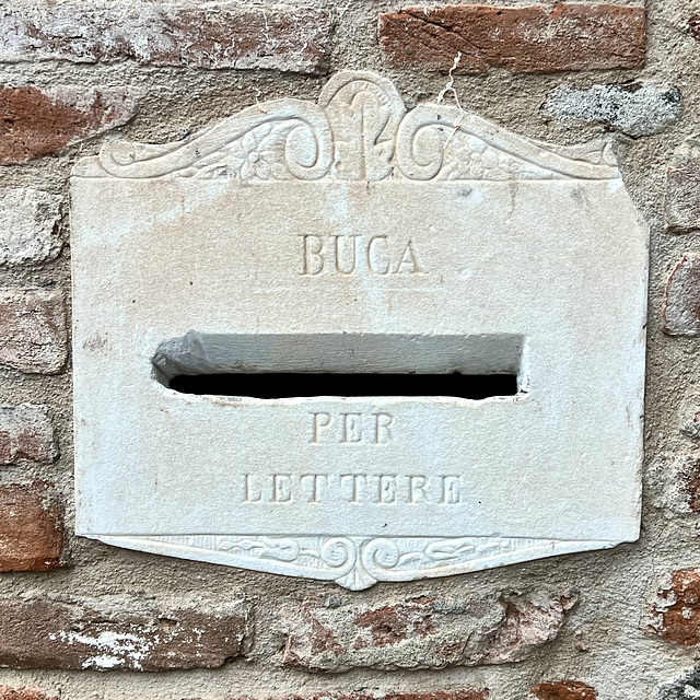 Lucca 2024 – Letter box