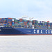 Containerriese CMA CGM BOUGAINVILLE