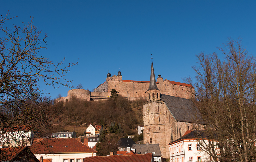 Plassenburg mit Petrikirche