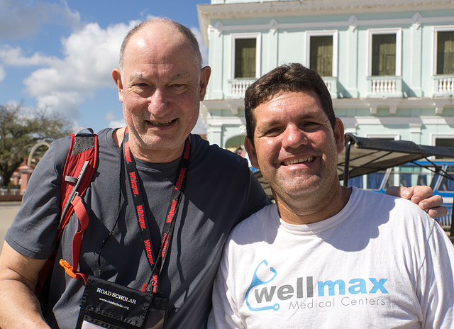 Tim and Alberto, Remedios, Cuba