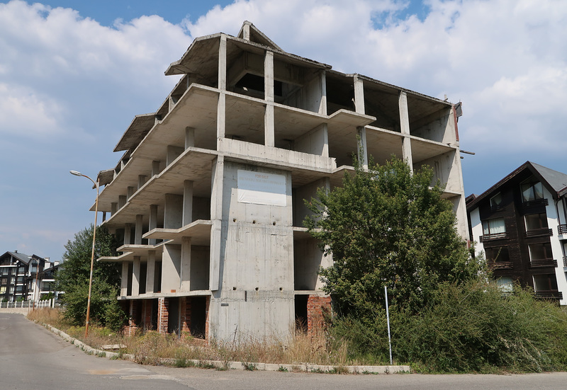 FOR SALE: THE WHOLE BUILDING UNFINISHED