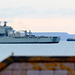 RFA Lyme Bay with well stimulation vessel "Island Constructor"