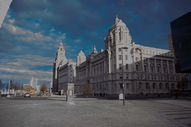 The Three Graces, Liverpool.