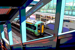 Southern Railway 377 102 at Clapham Junction -- 25 9 2023 Key Line