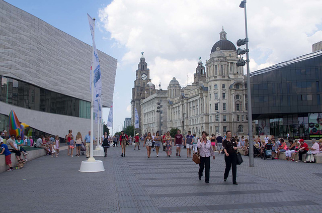 Three graces, Liverpool