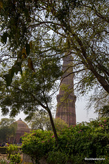 The Qatb Minar - World Heritage Site, Delhi, India