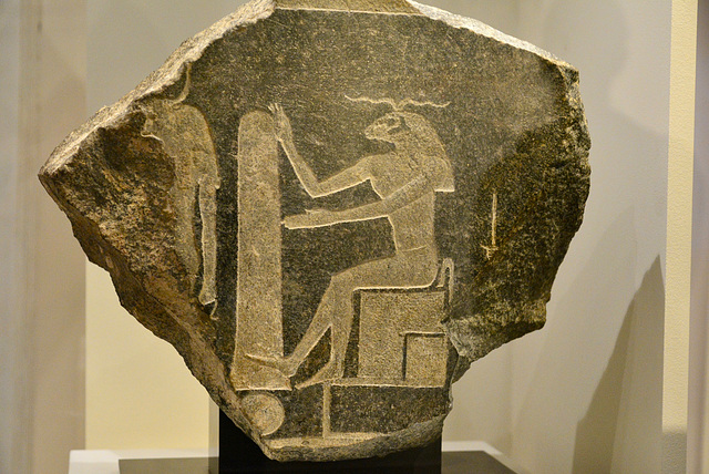Museum of Antiquities 2018 – Khnum at the potter’s wheel