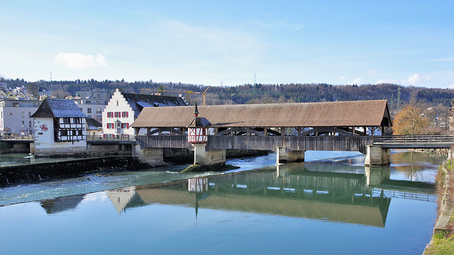 Bremgarten 29.01.2019 / Reussbrücke