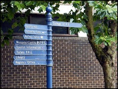 Castle Street signpost