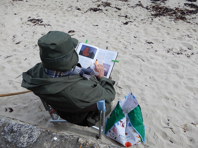 détente à la plage