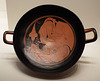 Kylix Attributed to Onesimos with a Satyr and a Nymph in the Getty Villa, June 2016
