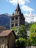Kirchturm der Abtei Saint-Maurice VS
