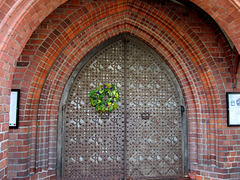 Door of Saint Anne Church.