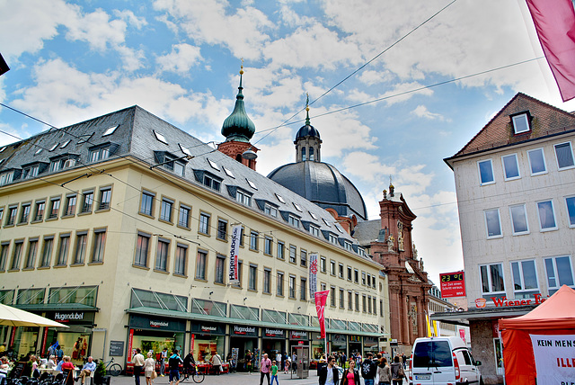 Blick zum Neumünster-Würzburg