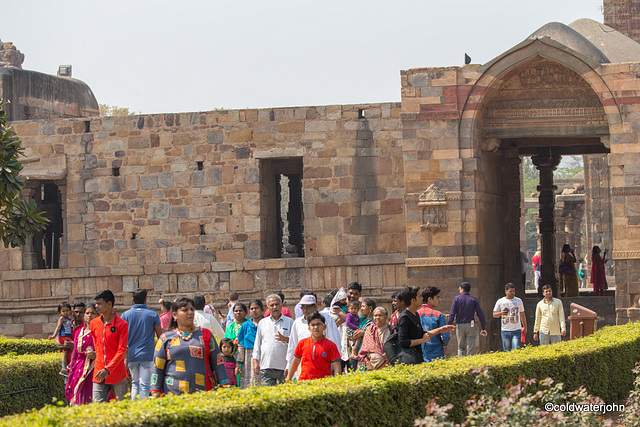 The Qatb Minar - World Heritage Site, Delhi, India