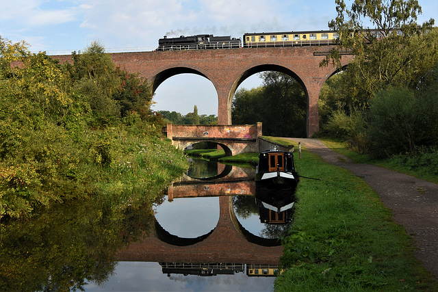 Leaving Kidderminster on Sunday morning.