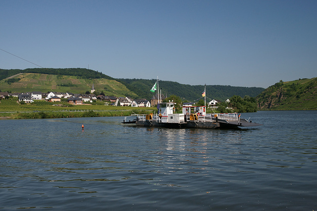 Car Ferry At Beilstein