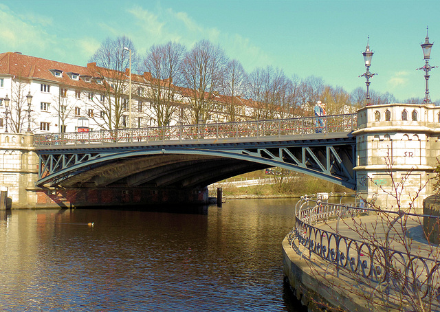 Hamburger Brücken 12/50: Am Schwanenwik - HFF