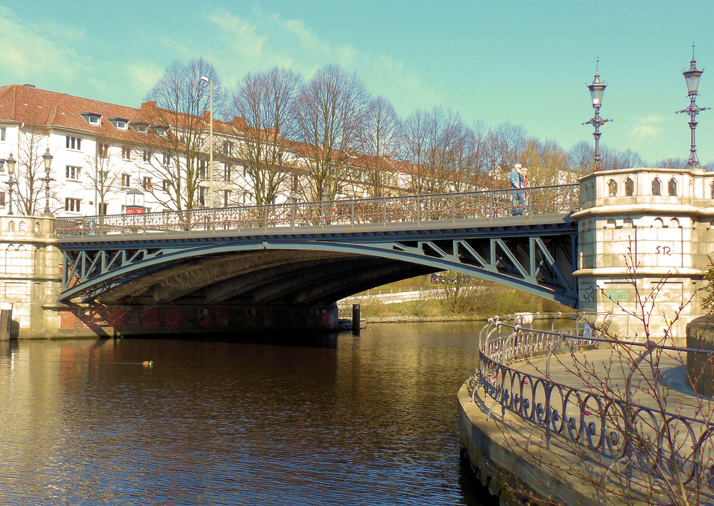 Hamburger Brücken 12/50: Am Schwanenwik - HFF