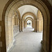 The corridors of Canterbury Cathedral