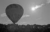 Balloon and the sun