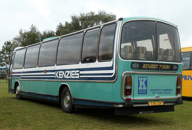 Kenzie’s Coaches CVE 12V at Showbus - 29 Sep 2019 (P1040486)